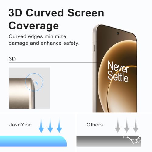 3 Pack Screen Protector for OnePlus 15 with Dust-Free Installation Box, Auto-Alignment Tempered Glass, 0.23mm Ultra-Thin, Fingerprint Unlock Compatible, HD Clear - size: OnePlus 15 5G