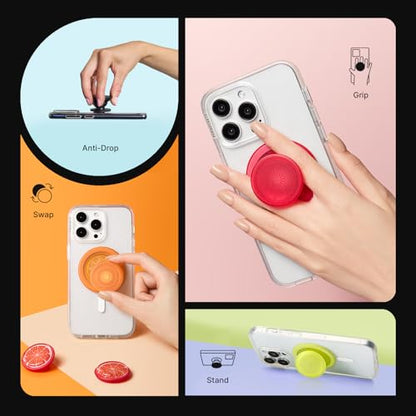 PopSockets Adhesive Phone Wallet with Grip- Cobalt - color: Cobalt Adhesive, style: Adhesive