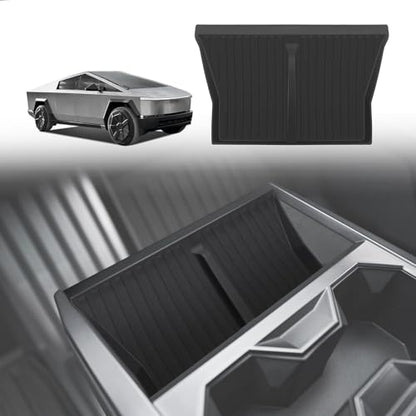 BestEvMod Charge Pad Silicone Mat for 2024-2026 Tesla Cybertruck (Black) - size: Cybertruck, style: Charge Pad Mat