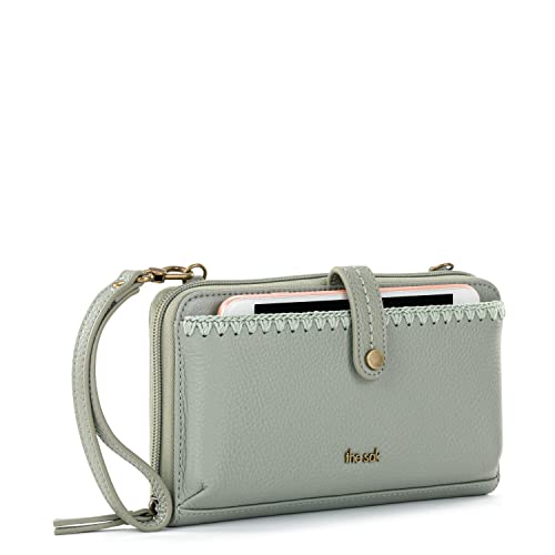 The Sak Iris Smartphone Crossbody Purse - Small Women's Cellphone Bag & Wallet For Everyday- Convertible Wristlet With Zipper | Fits Most Smartphones, Card Slots & Zip Pocket, Detachable Wristlet & Crossbody Straps, Hands-Free for Travel & Errands - color