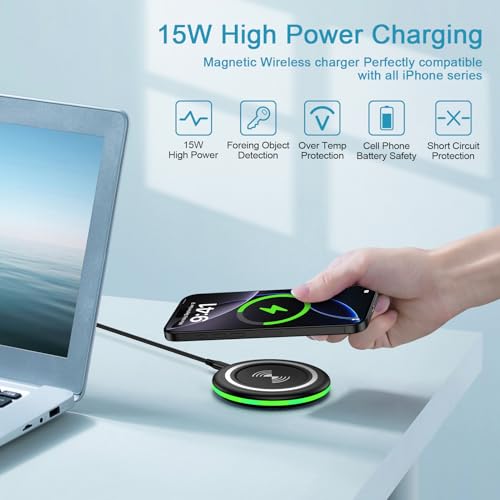 15W Samsung Wireless Charger Fast Charging Pad for Samsung Galaxy S26 S25