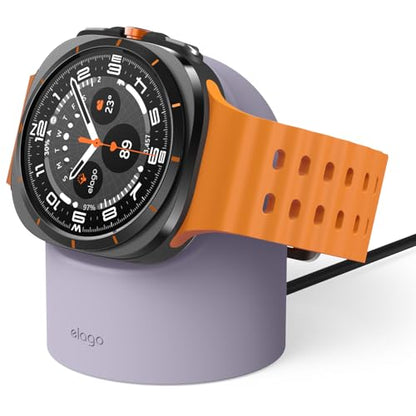elago GW2 Charging Stand for Samsung Galaxy Watch Series - color: Lavender Grey