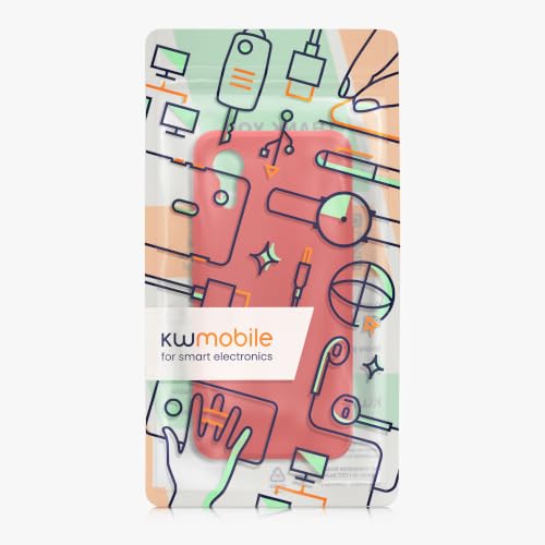 kwmobile Case Compatible with Samsung Galaxy Xcover7 Case - Soft Slim Protective TPU Silicone Cover - Classic Red - color: Classic Red