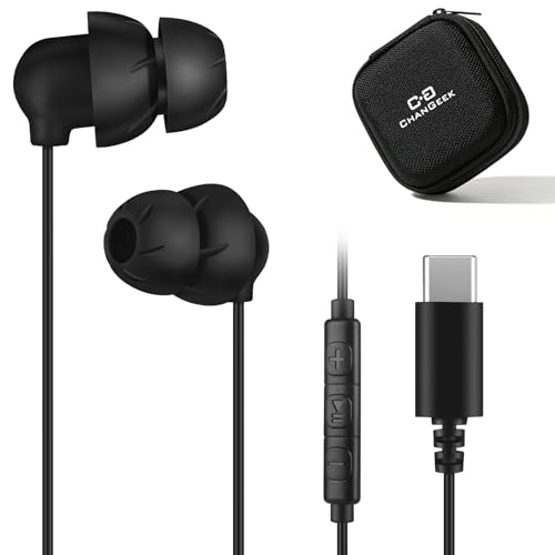 Sleep Earbuds, USB-C Wired Sleep Headphones with Mic, for Side Sleepers - style: USB-C