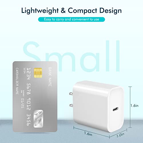 iPhone Fast Charger,10FT Extra Long Fast Charging USB C to Lightning Cable Cord with USBC iPhone Charger Block Quick PD Travel Plug for iPhone 14/Pro/Pro Max/Plus/13/12/11/Mini/Pro/XS/XR/SE2022/8/iPad