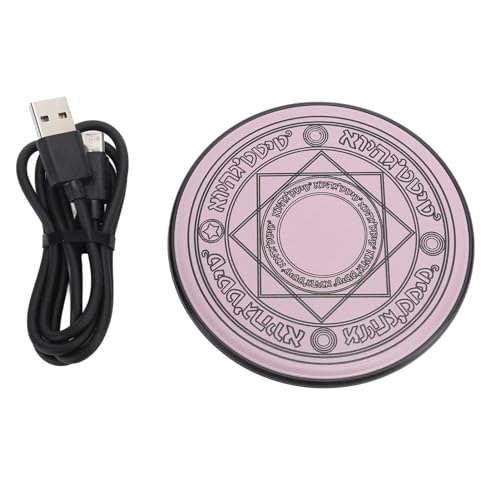 Charger Pad, 20W Fast Charging Ultra Slim Glowing Magic Charging Pad for iOS Phone, Pad, Headphone, Ideal Gifts for Girls