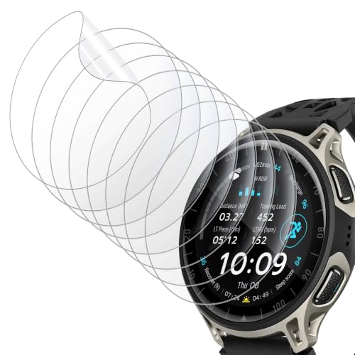 8 Pack Screen Protector for Amazfit Cheetah 2 Pro, Soft TPU Self-Healing Bubble Free Anti-Scratch HD Clear Touch Sensitive Protective Film Compatible with Amazfit Cheetah 2 Pro - size: For Cheetah 2 Pro
