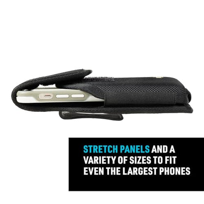 Nite Ize Clip Case Hardshell Universal Rugged Holster - Belt Clip Phone Case for Easy Access - Heavy Duty & Protective - Multi-Purpose - Durable Design - Hardshell Vertical, XL - size: X-Large, style: Hardshell Vertical