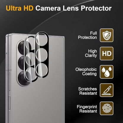 3 Pack Camera Lens Protector for Samsung Galaxy Z Fold 6 - size: Galaxy Z Fold 6