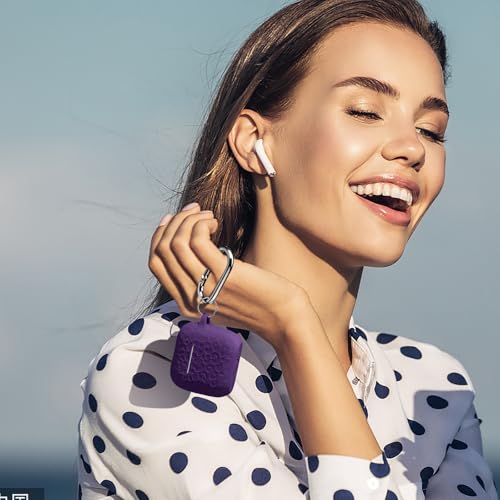 Leopard Engraved for AirPods 5 (2026) and AirPods 4 Case Cover (2024) - color: Darkpurple, size: Airpods 5 & 4 Case