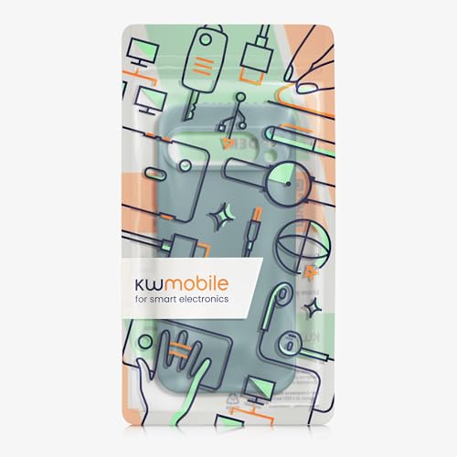 kwmobile Case Compatible with Google Pixel 9 Pro XL Case - Protective Slim TPU Phone Cover - Soft Matte Finish - Arctic Night - color: Arctic Night