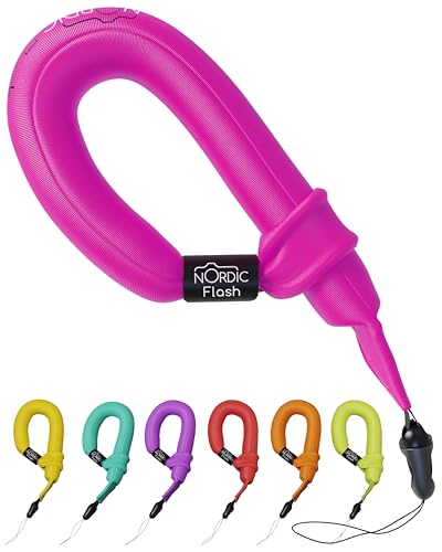 Waterproof Phone & Camera Float Wrist Strap for Underwater | Waterproof Float Strap Compatible with GoPro Hero 13, Insta360 X4, DJI Action 5 Pro, iPhone, OM System TG-7 & Kodak WPZ2 - color: Pink Blush