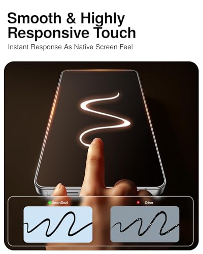 SMARTDEVIL for Samsung Galaxy S26 Ultra Screen Protector Anti-Reflective | AR Tempered Glass Film, 9H Scratch & SGS Impact Resistant, In-Display Fingerprint Reader Compatible, Easy Install System - size: S26 Ultra 6.9 inches with AR