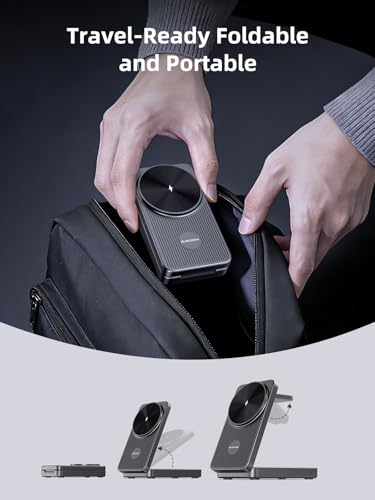 3 in 1 Wireless Charger for Pixel Watch 3/2, Travel Watch Charger for Pixel