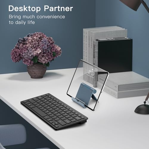 JETech Foldable Tablet Stand for 4-11" Tablets and Phones, Grey - color: Grey