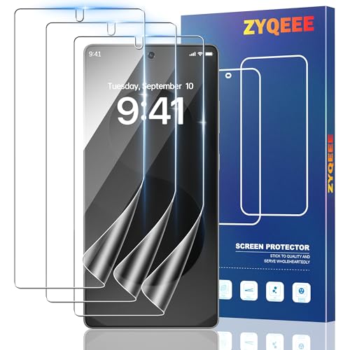 3 Pack for Samsung Galaxy S25 Ultra Screen Protector 6.9 Inch Flexible EPU Protective Film [0.01S Fingerprint Unlock] [Faster Self-Healing] HD Clear, Bubble Free, Easy Installation - size: Samsung Galaxy S25 Ultra