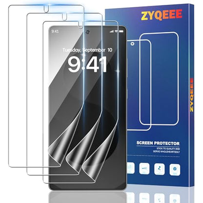 3 Pack for Samsung Galaxy S25 Ultra Screen Protector 6.9 Inch Flexible EPU Protective Film [0.01S Fingerprint Unlock] [Faster Self-Healing] HD Clear, Bubble Free, Easy Installation - size: Samsung Galaxy S25 Ultra