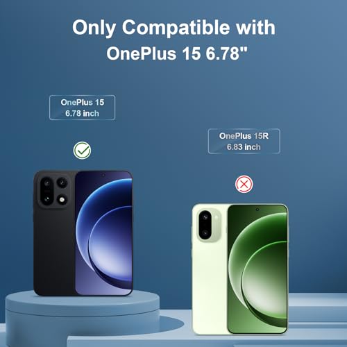 GiiYoon-3 PACK Screen Protector for OnePlus 15 [HD Full Coverage] [Easy Installation] [Scratch Resistant] [9H Hardness] - size: OnePlus 15