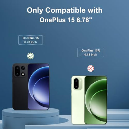 GiiYoon-3 PACK Screen Protector for OnePlus 15 [HD Full Coverage] [Easy Installation] [Scratch Resistant] [9H Hardness] - size: OnePlus 15