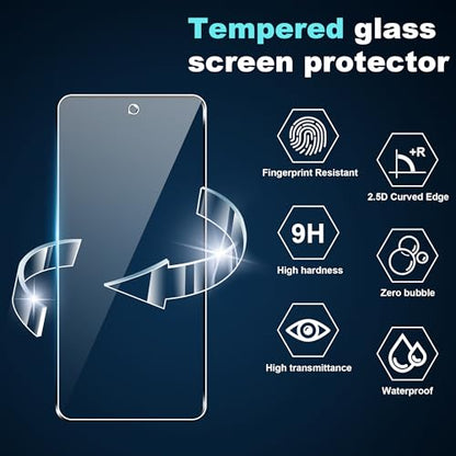 for Google Pixel 10 Pro Fold Screen Protector【2 Pack Front Tempered Glass Film+3 Pack Camera Lens Protector】 Ultra HD,9H Hardness,Anti-scratch - color: Pixel 10 Pro Fold