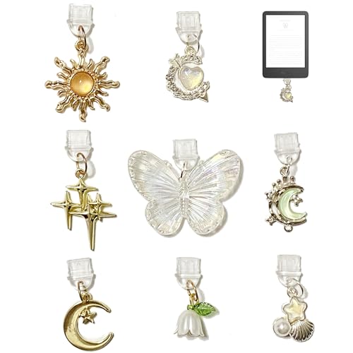 Charms for Kindle E-reader Phone Anti Dust Plug Charm - color: Golden,Silver