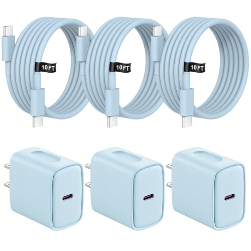 iPhone Charger Fast Charging 10FT iPhones 17 16 15 Charger - color: Blue, size: 10FT