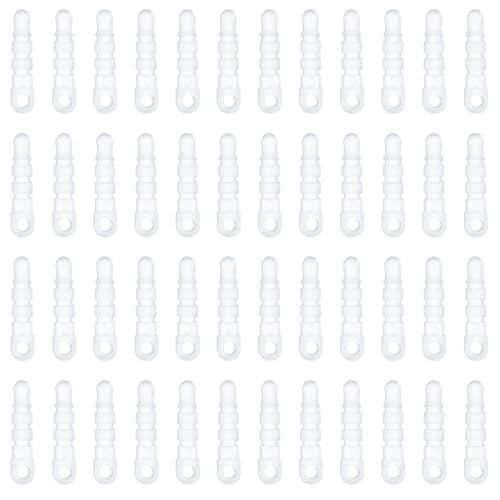 Hemobllo 100 pcs Cell Phone Dust Plug Charm with Headphone Covers Dust Protector Cap Compatible for 3.5mm Earphone (Transparent)