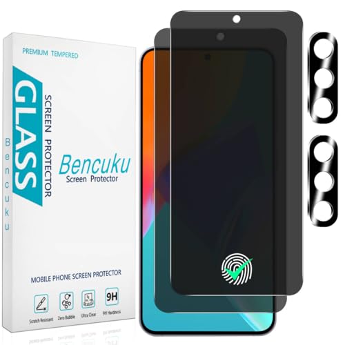 Privacy Screen Protector for Samsung Galaxy S25 FE Tempered Glass - color: Samsung Galaxy S25 FE-Black