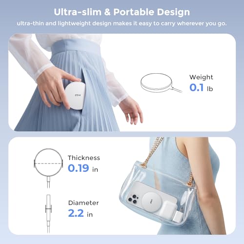 MagSafe Charger 25W Magnetic Wireless Charger Charging Pad with 30W Adapter