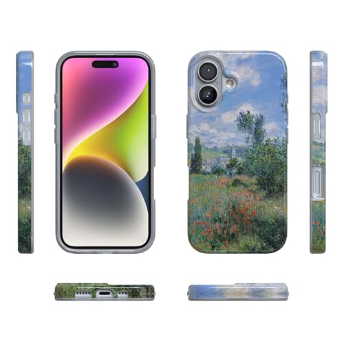 Casely iPhone 17 Case | Monet's View | The Met Museum | Compatible with MagSafe | Classic Ultra Slim Design - color: Monet's View | The Met Museum