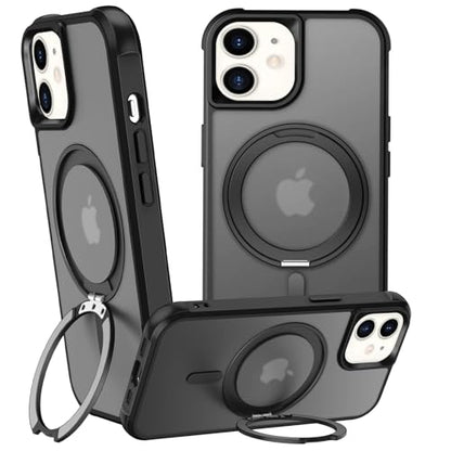 360°Magnetic Swivel Ring for iPhone 12/12 Pro case-Black - color: Black, size: iPhone 12 Pro