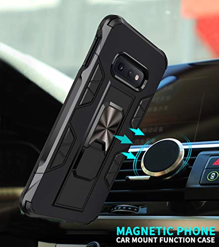 Dionsibei for Samsung Galaxy Note 8 Military Grade Kickstand Case with Stand Holder - Heavy Duty Shockproof Protective Cover (Blue) - color: Blue