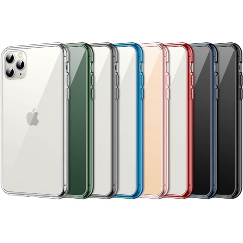 JETech Case for iPhone 11 Pro Max, Anti-Yellowing, Alpine Green | Shockproof Protection, Scratch Resistant Hard PC Back, Durable Transparent TPU Bumper - color: Alpine Green