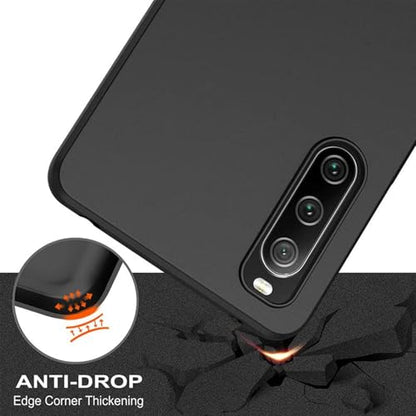 2-Pack TPU Case for Unihertz Titan Slim - Black | 4.2" Soft Flexible Gel Cover, Shockproof Anti-Scratch Protective Phone Bumper - color: Black+Black