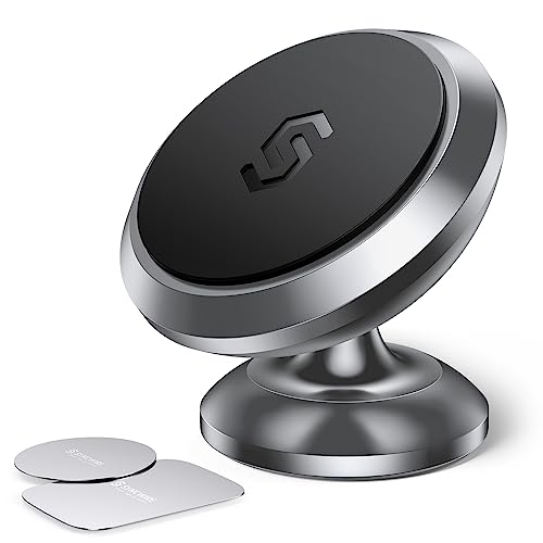 SYNCWIRE Magnetic Car Phone Holder for Dashboard, Cell Phone Car Mount - color: Gray