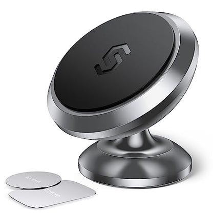 SYNCWIRE Magnetic Car Phone Holder for Dashboard, Cell Phone Car Mount - color: Gray
