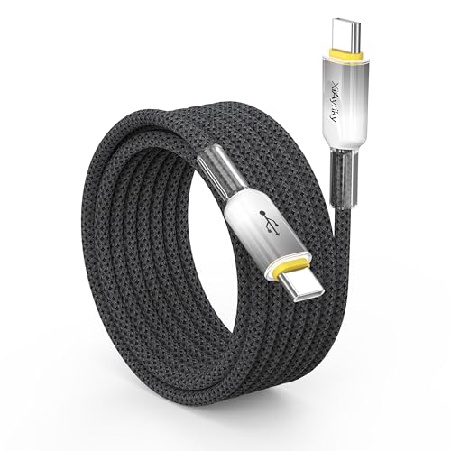 15FT Super Long USB C Cable, 60W Fast Charging, 480Mbps Data, Grey Braided - color: Grey Gradient, size: 15FT