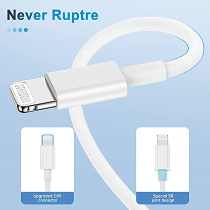 Multi Charger Cable 6Ft 2Pack, 3 in 1 Charging Cord, Universal Phone Cables