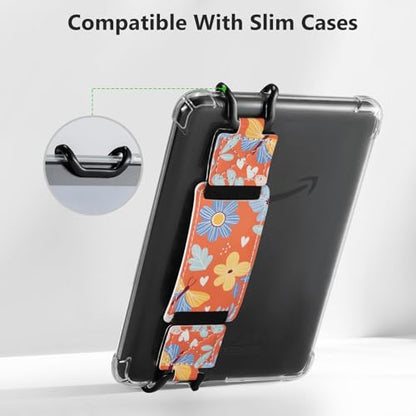 CoBak Secure Hand Strap for Ebook Reader - Versatile and Lightweight - color: Butterfly Bliss-1 Pack