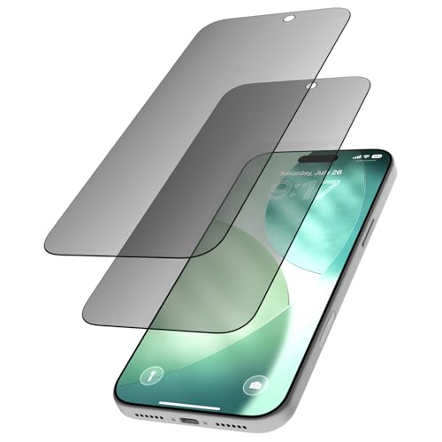 elago 2 Pack Privacy Glass+ Screen Protector for iPhone 17 Pro Max - size: iPhone 17 Pro Max (2 Pack)