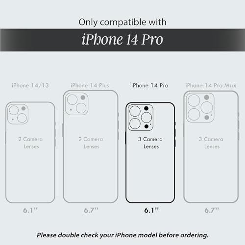 COCOMII Rectangle for iPhone 14 Pro Case, Le Carré de Luxe Checkered | Compatible with MagSafe Wireless Charging, Shockproof 10ft Drop Protection, Camera & Screen Protection, Premium Glossy Finish - color: Le Carré de Luxe Checkered, size: iPhone 14 Pro (