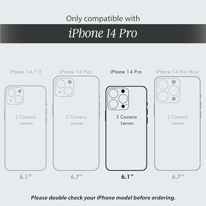 COCOMII Rectangle for iPhone 14 Pro Case, Le Carré de Luxe Checkered | Compatible with MagSafe Wireless Charging, Shockproof 10ft Drop Protection, Camera & Screen Protection, Premium Glossy Finish - color: Le Carré de Luxe Checkered, size: iPhone 14 Pro (