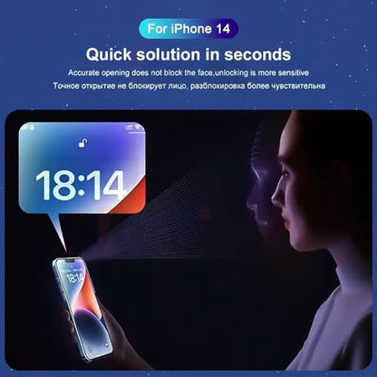 [2 Pack] Hydrogel Screen Protector for iPhone 16e, Upgraded Non-breakable Flexible TPU Flexible Protective Film [Bubble Free] [High Sensitivity][Anti-Scratch] (Non-Tempered Glass)
