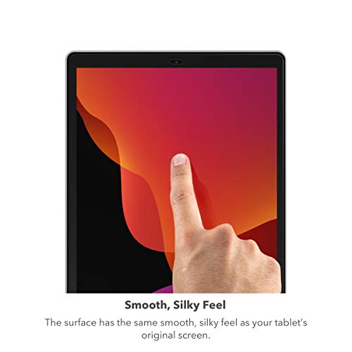 ZAGG InvisibleShield Glass Elite VisionGuard+ Screen Protector for iPad 10.2" (Gen 9/8/7), Scratch Resistance, Blue-Light Filtration, Maintains HD Clarity, Anti-Fingerprint Technology, Easy to Install - size: iPad 10.2-inch (Gen 9, 8, 7), style: Glass Eli