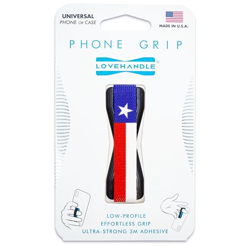 LOVEHANDLE Original Universal Phone Grip - Texas Flag - color: Texas Flag