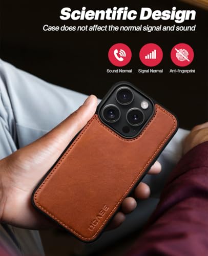 OCASE for iPhone 16 Pro Max Case Detachable Wallet Case with Card Holder, 2 in 1 Pu Leather Flip Folio with RFID Blocking Stand Wrist Strap Shockproof Phone Cover 6.9 Inch 2024, Brown - color: Brown, size: iPhone 16 Pro Max