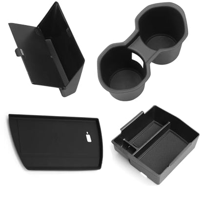 SMABEE 4PCS Center Console Organizers for Subaru Forester 2025 - size: 4PCS for Forester 2025 Organizers