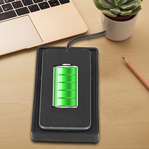 10W Car Wireless Charger Antislip Cell Phone Fast Charging Pad Mat Holder Portable Universal