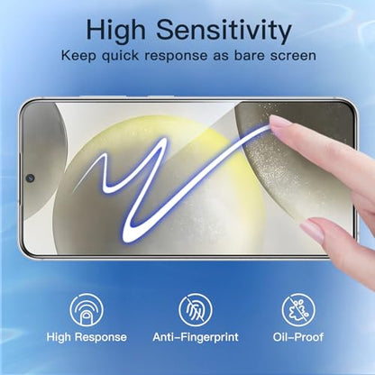 JETech Privacy Screen Protector for Samsung Galaxy S24 Plus, 2-Pack - size: Galaxy S24 Plus
