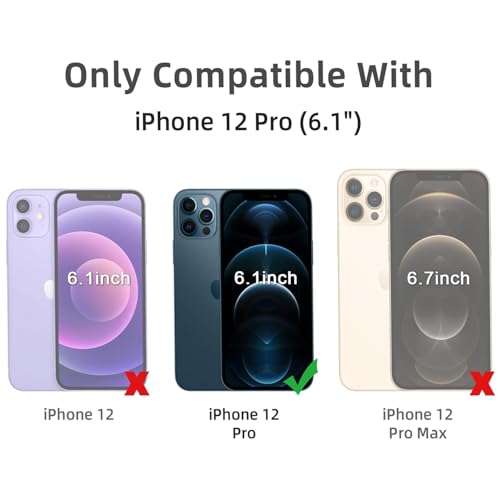 3 Pack Anti-Blue Light Screen Protector for iPhone 12 Pro - size: iPhone 12 Pro